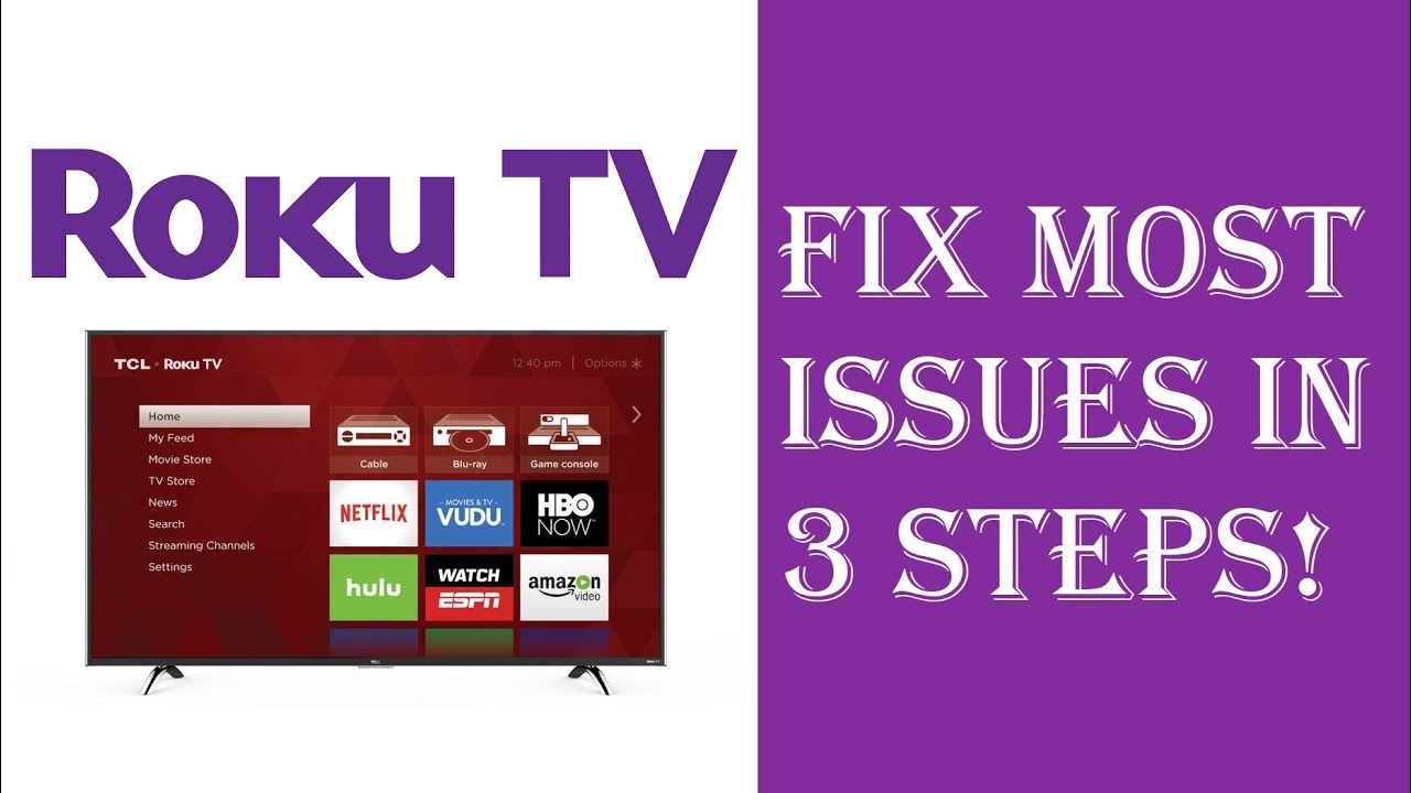 How To Fix Almost All Roku TV Issues/Problems 