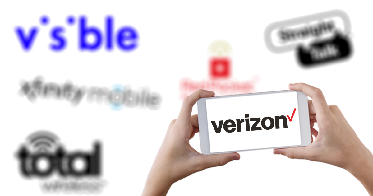 مزودي الهواتف المحمولة الرخيصة الذين يستخدمون شبكة Verizon