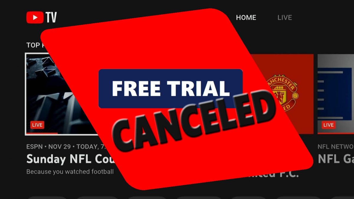 Can You Cancel A YouTube TV Free Trial? 