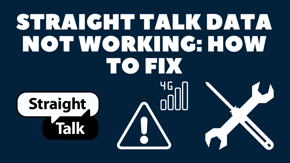 Fix Straight Talk Data Not Working