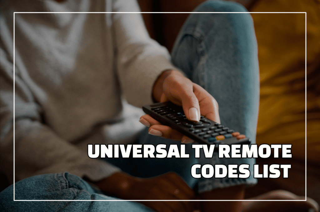 Universal TV Remote Codes List
