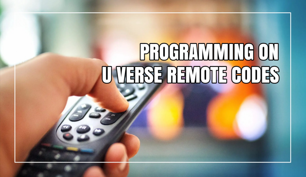 Programming On U Verse Remote Codes