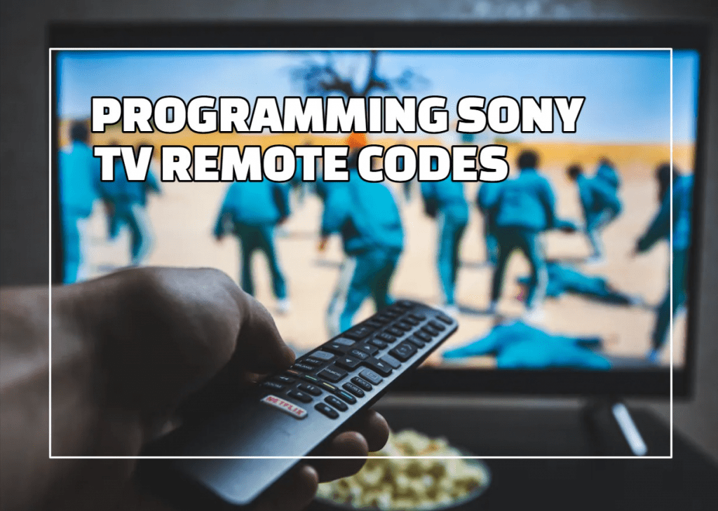 Programming Sony TV Remote Codes