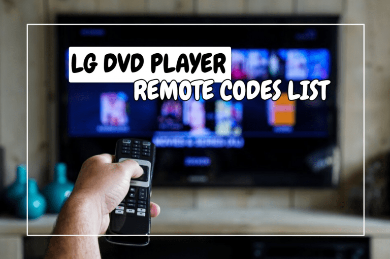 How To Program LG DVD Player Universal Remote Codes?