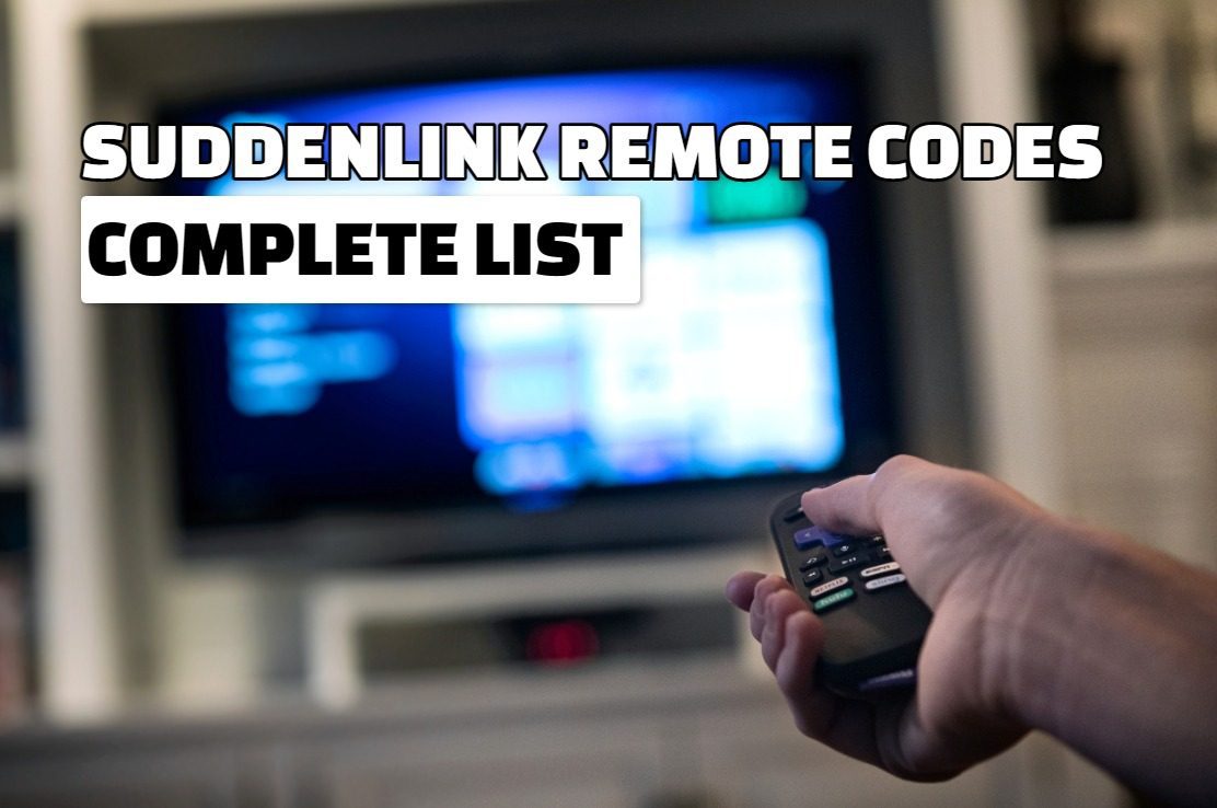 Suddenlink Remote Codes List