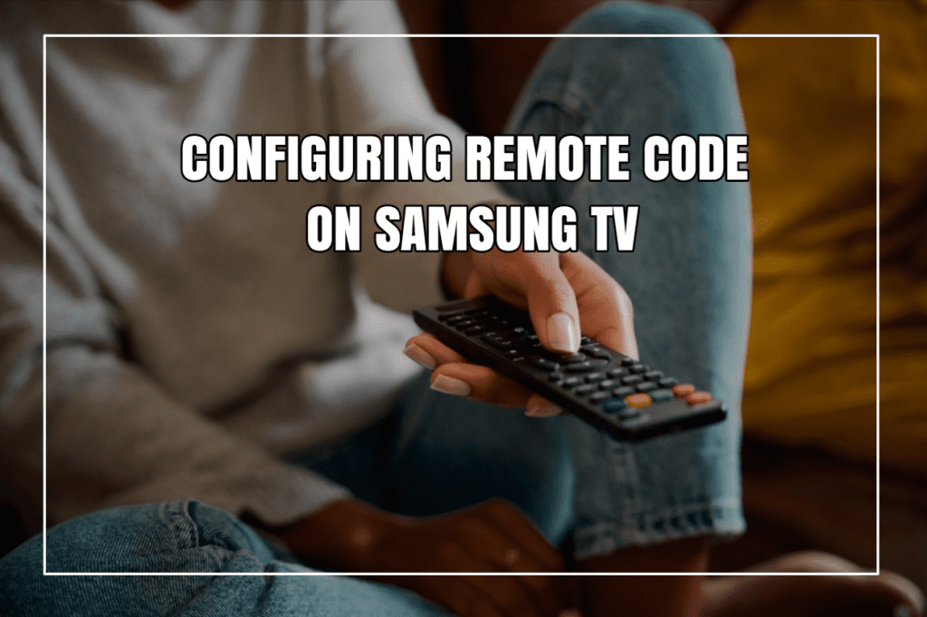 Configuring Remote Code on Samsung TV