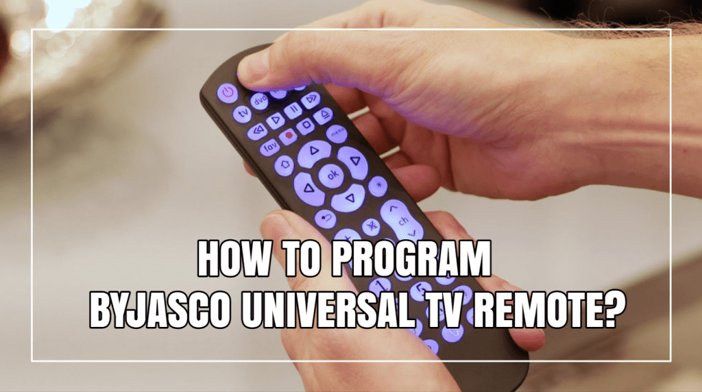 How To Program ByJasco Universal TV Remote?
