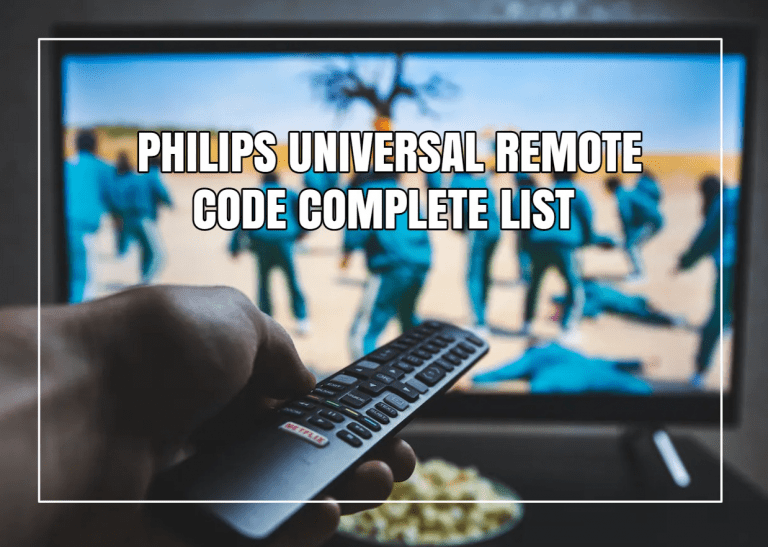 Philips Universal Remote Codes For Vizio TV (Complete Guide)