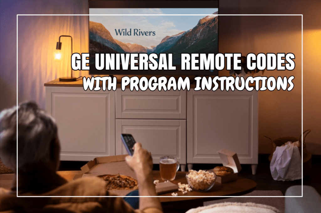 GE Universal Remote Codes with Program Instructions