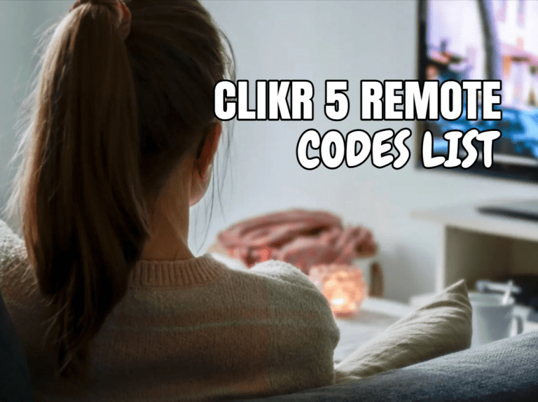 How To Program Clikr 5 Remote Codes? (Quick Guide)