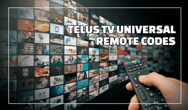 Telus TV remote Codes